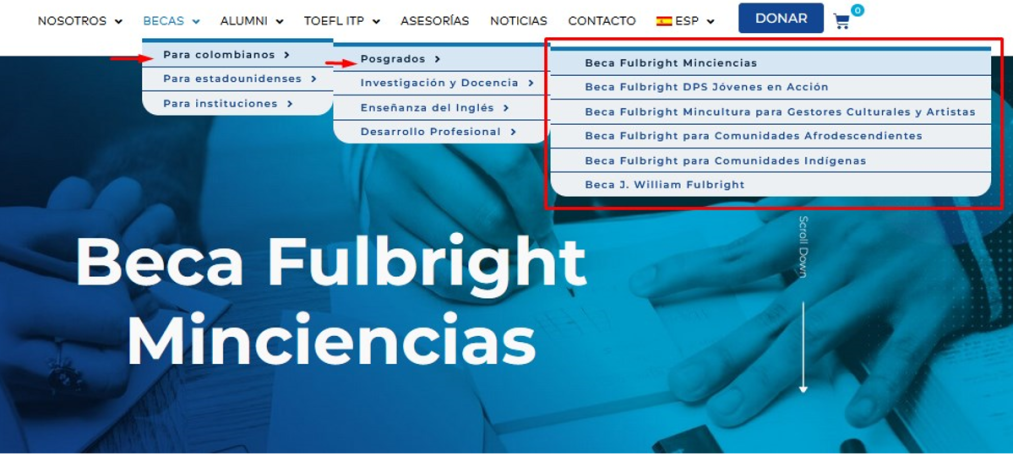 becas fulbright requisitos