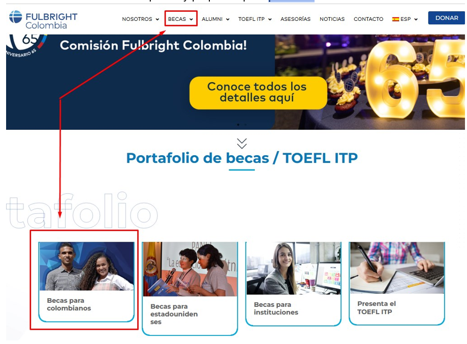 Fulbright para colombianos