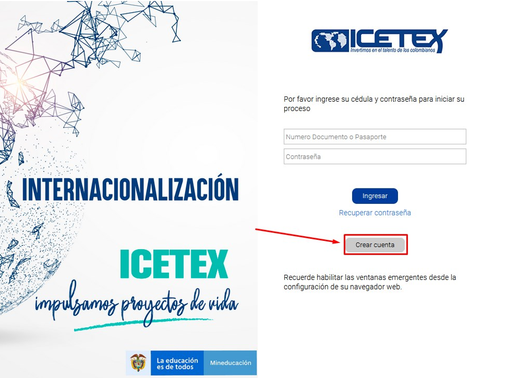 www.icetex.gov.co - becas vigentes