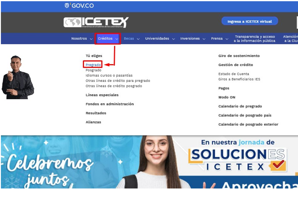 icetex becas condonables