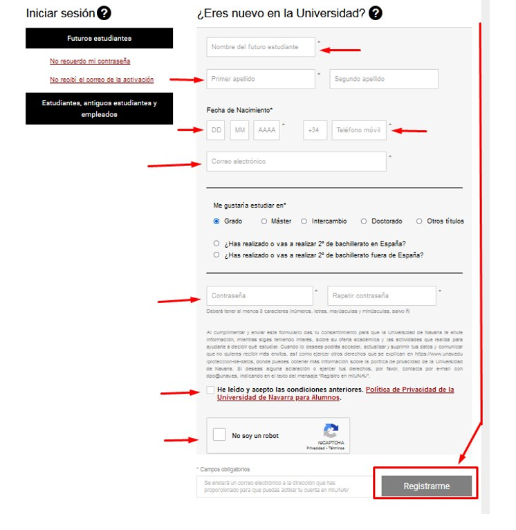 universidad de navarra becas